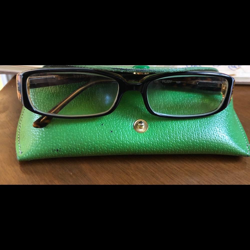 Kate Spade prescription glasses with case!